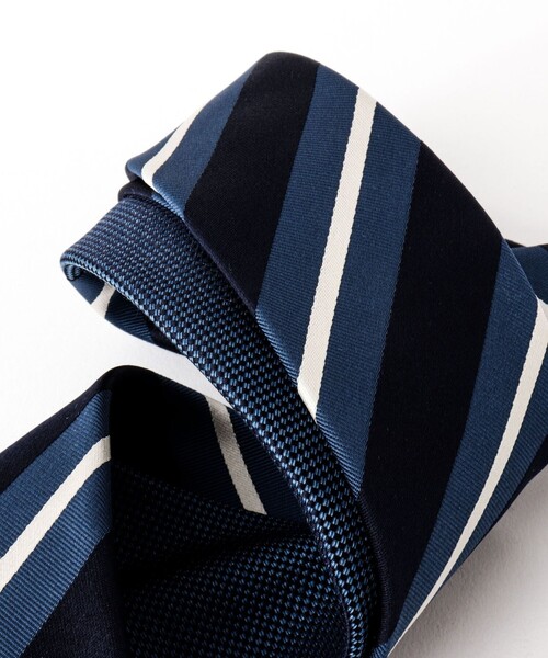 NOLLEY’S（ノーリーズ）の「クレリックレギュラーストライプネクタイ 25AWコレクション（ネクタイ・メンズ・パープル系その他/ブルー系その他6・FREE）」の15枚目の写真