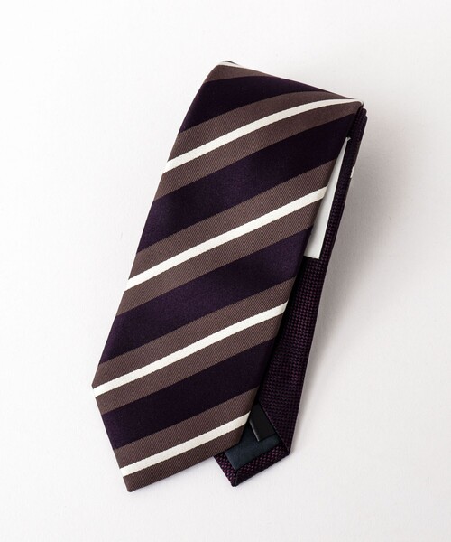 NOLLEY’S（ノーリーズ）の「クレリックレギュラーストライプネクタイ 25AWコレクション（ネクタイ・メンズ・パープル系その他/ブルー系その他6・FREE）」の20枚目の写真