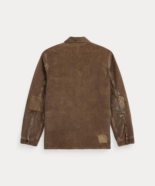 RRL(ダブル アール エル)の「リペアード コーデュロイ オーバーシャツ(シャツ/ブラウス・メンズ・ブラウン・XXL/XS/XL/S/M/L)」の8枚目の写真