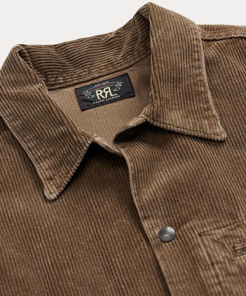 リペアード コーデュロイ オーバーシャツ（シャツ/ブラウス）｜RRL