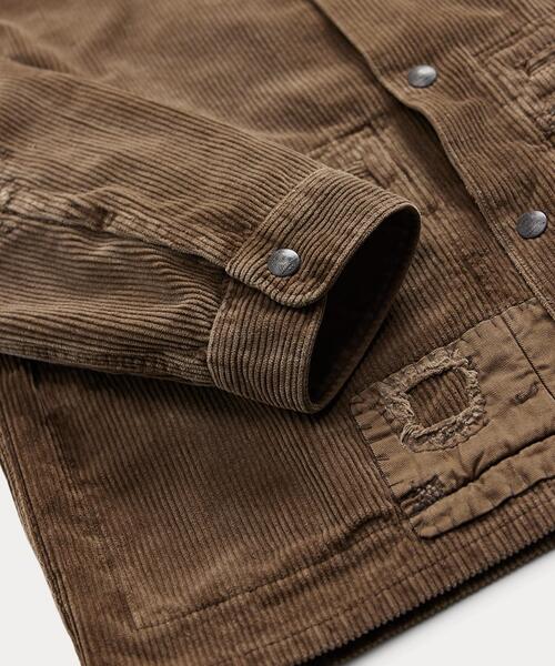 リペアード コーデュロイ オーバーシャツ（シャツ/ブラウス）｜RRL