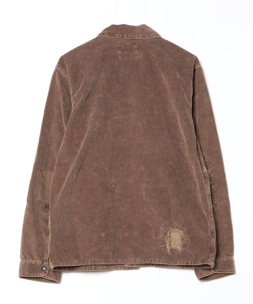 リペアード コーデュロイ オーバーシャツ