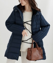 BELLUNA PLUS（ベルーナ）の「細見え！フレンチダウン使いロング丈コート（その他アウター）」