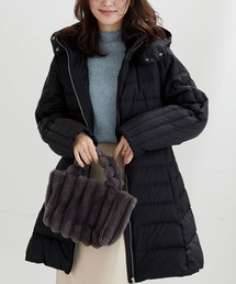 BELLUNA PLUS（ベルーナ）の「細見え！フレンチダウン使いロング丈コート（その他アウター）」