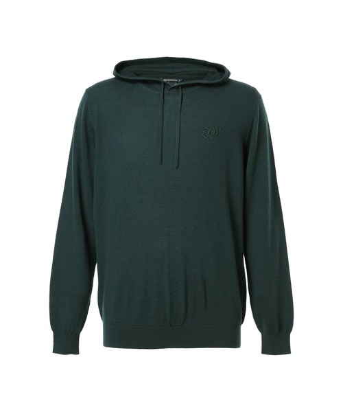 セール】MEN エクストラファインメリノウール ニットフーディー