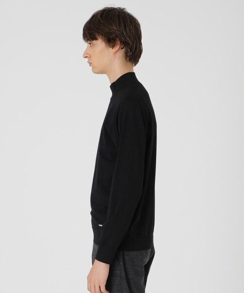 BLACK LABEL CRESTBRIDGE(ブラックレーベル・クレストブリッジ)の「ヴィスコンフィーハイネックニット(ニット/セーター・メンズ・ブルー/オレンジ系その他3/ブラック/パープル系その他2/ホワイト系その他/オフホワイト・XL/M/L)」の18枚目の写真