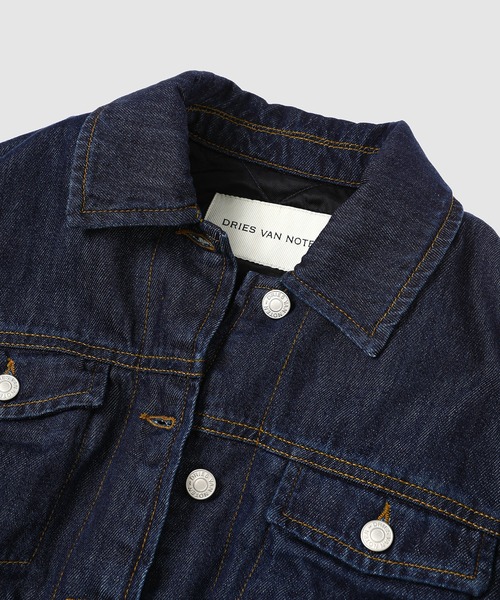 DRIES VAN NOTEN(ドリスヴァンノッテン)の「VESTO DEN 2381 W.W.JACKET(デニムジャケット・レディース・インディゴブルー・XS/S)」の3枚目の写真