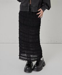 WHO'S WHO gallery | スタンドフリルナロースカート(スカート)