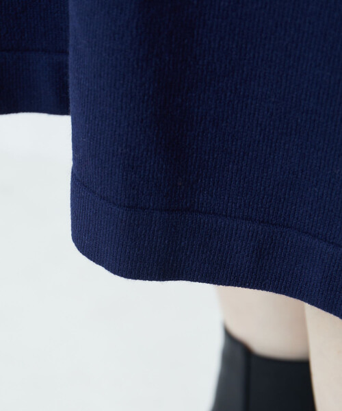 FREAK'S STORE（フリークスストア）の「限定展開　ニット ミニ ワンピース（ワンピース・レディース・ブラック/杢グレー/ベージュ/ネイビー/ダークブラウン/レッド・ﾌﾘ-）」の12枚目の写真