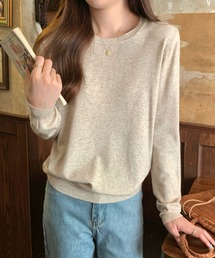 ベーシックニットトップス