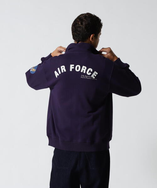 セール】《WEB&DEPOT限定》STAND ZIP UP SWEAT 'AIR FORCE' / スタンド