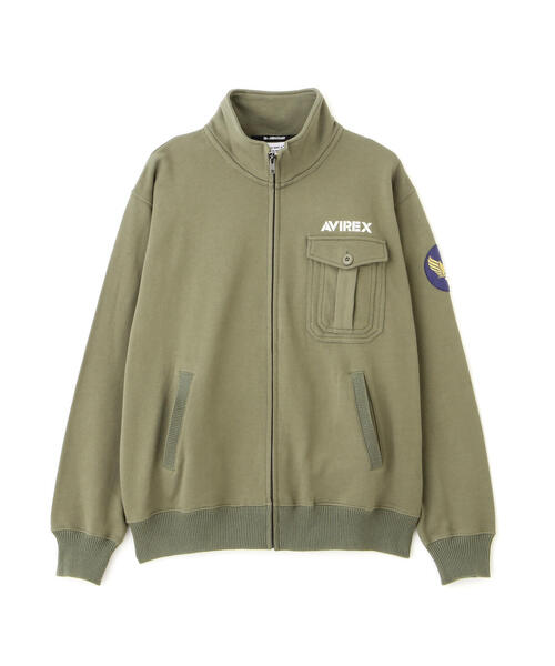 セール】《WEB&DEPOT限定》STAND ZIP UP SWEAT 'AIR FORCE' / スタンド