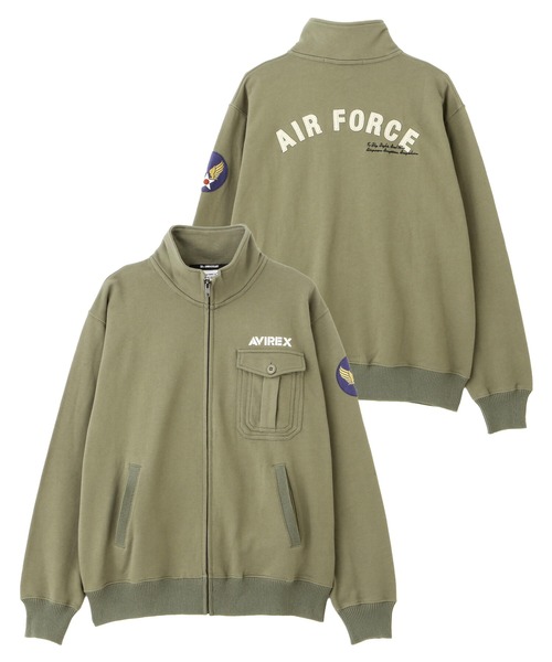 セール】《WEB&DEPOT限定》STAND ZIP UP SWEAT 'AIR FORCE' / スタンド