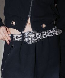 SEQUENZ（シークエンズ）の「【SEQUENZ（シークエンズ）】SEQUENZ RHINE STONE BELT LADIES / ベルト スタッズ ストーン リアルツリー レオパード レディース 雑貨（ベルト）」