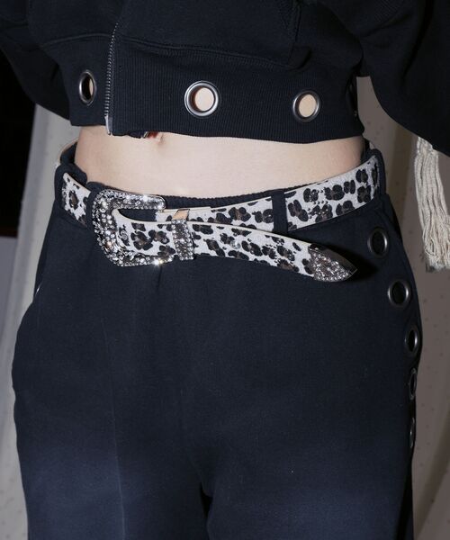 SEQUENZ（シークエンズ）の「【SEQUENZ（シークエンズ）】SEQUENZ RHINE STONE BELT LADIES / ベルト スタッズ ストーン リアルツリー レオパード レディース 雑貨（ベルト・レディース・ブラック/ホワイト/その他1/その他2・FREE）」の7枚目の写真
