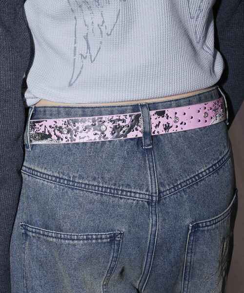 SEQUENZ（シークエンズ）の「【SEQUENZ（シークエンズ）】SEQUENZ RHINE STONE BELT LADIES / ベルト スタッズ ストーン リアルツリー レオパード レディース 雑貨（ベルト・レディース・ブラック/ホワイト/その他1/その他2・FREE）」の13枚目の写真