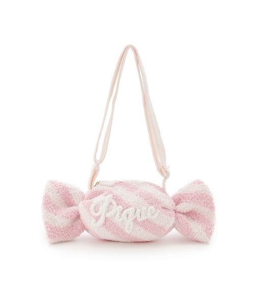 gelato pique（ジェラートピケ）の「【KIDS】ベビモコキャンディポシェット（バックパック/リュック・レディース・ブルー/ピンク・F）」の2枚目の写真