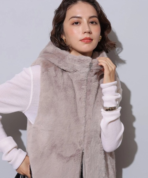 ファージップベスト（その他アウター）｜Arpege story（アルページュ