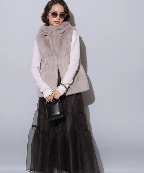 ファージップベスト（その他アウター）｜Arpege story（アルページュ