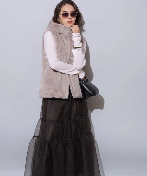 ファージップベスト（その他アウター）｜Arpege story（アルページュ