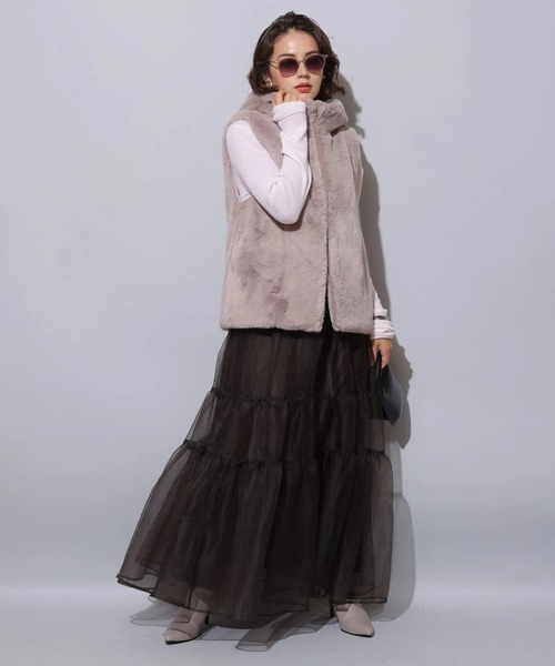 ファージップベスト（その他アウター）｜Arpege story（アルページュ