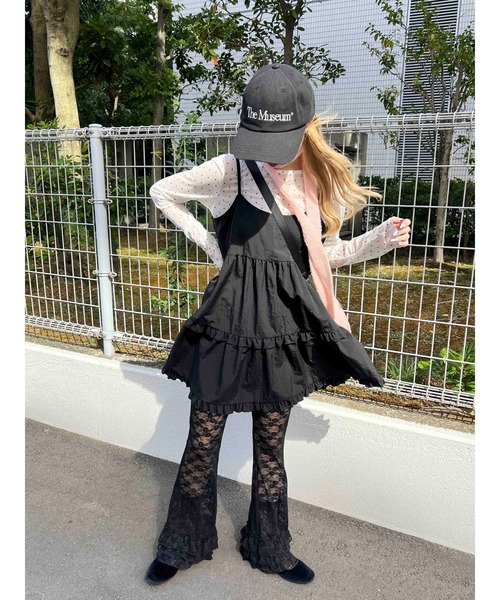 WC（ダブル シー）の「ヘムフリルレースフレアパンツ（その他パンツ・レディース・ブラウン/ホワイト/ブラック・FREE）」の20枚目の写真