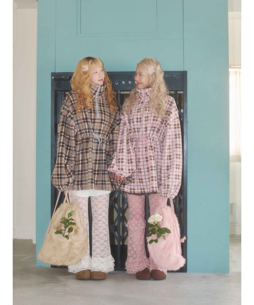 WC（ダブル シー）の「ヘムフリルレースフレアパンツ（その他パンツ・レディース・ブラウン/ホワイト/ブラック・FREE）」の11枚目の写真