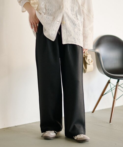 CIAOPANIC TYPY（チャオパニックティピー）の「【サイズ展開豊富】全骨格優勝スラックスパンツ（スラックス・レディース・ベージュ/ブラック/グレー/ブラウン系その他/グレー系その他/ブラウン/ネイビー・SMALL/X-SMALL/LARGE/MEDIUM/X-LARGE）」の17枚目の写真