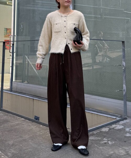 CIAOPANIC TYPY（チャオパニックティピー）の「【サイズ展開豊富】全骨格優勝スラックスパンツ（スラックス・レディース・ベージュ/ブラック/グレー/ブラウン系その他/グレー系その他/ブラウン/ネイビー・SMALL/X-SMALL/LARGE/MEDIUM/X-LARGE）」の13枚目の写真