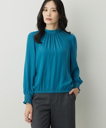 A/C DESIGN BY ALPHA CUBIC | ギャザーブラウス(シャツ/ブラウス)