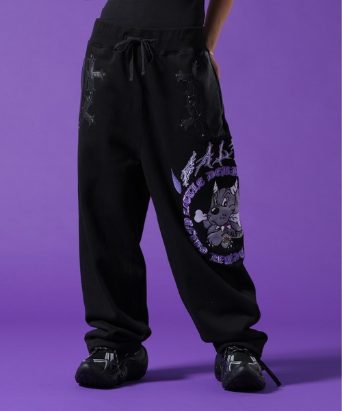 セール】GALFY/ガルフィー/【LHP別注】小悪魔スウェットパンツ