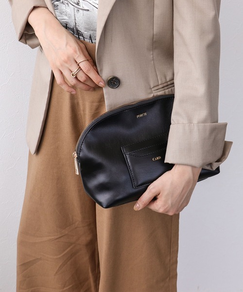 Cepica(セピカ)の「3ピースソフト合成皮革トートバッグ(トートバッグ・レディース・ブラック/シルバー・FREE)」の8枚目の写真