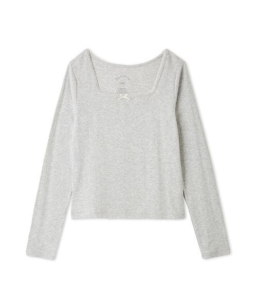 セール】針抜きロンT（ルームウェア/パジャマ）｜gelato pique