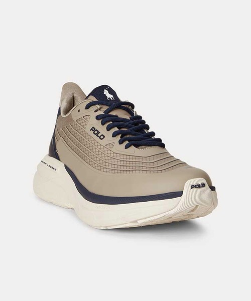 POLO RALPH LAUREN（ポロ ラルフ ローレン）の「ポロ ラルフ ローレン CRT BLADE II コート ブレード Ⅱ  スニーカー（スニーカー・メンズ・ベージュ・100/95/90/85/80/75）」の2枚目の写真
