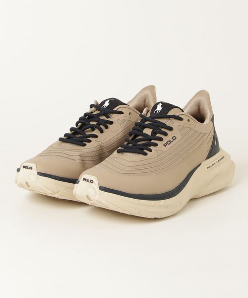 POLO RALPH LAUREN（ポロ ラルフ ローレン）の「ポロ ラルフ ローレン CRT BLADE II コート ブレード Ⅱ  スニーカー（スニーカー・メンズ・ベージュ・100/95/90/85/80/75）」の5枚目の写真