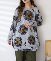 ニットソー タックチュニック 長袖 26AW