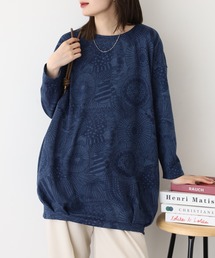 ニットソー タックチュニック 長袖 26AW