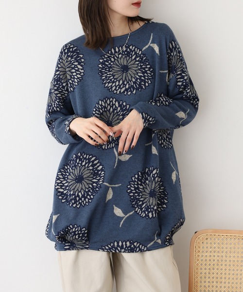 BARNDOOR(バーンドア)の「ニットソー タックチュニック 長袖 26AW(チュニック・レディース・ブラック系1/グレー系1/ブルー系1/イエロー系1/ナチュラル/ベージュ系1・FREE)」の17枚目の写真