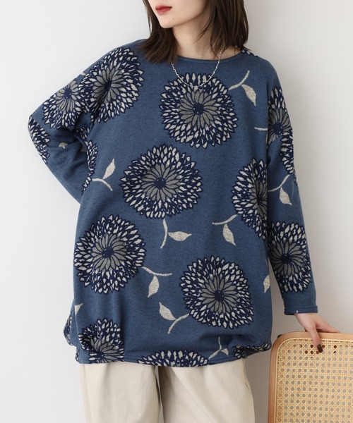 BARNDOOR(バーンドア)の「ニットソー タックチュニック 長袖 26AW(チュニック・レディース・ブラック系1/グレー系1/ブルー系1/イエロー系1/ナチュラル/ベージュ系1・FREE)」の18枚目の写真