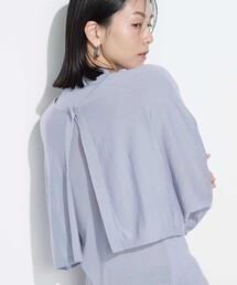 COMME CA（コムサ）の「ウール梳毛 ツインニット（アンサンブル）」