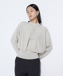 COMME CA（コムサ）の「ウール梳毛 ツインニット（アンサンブル）」