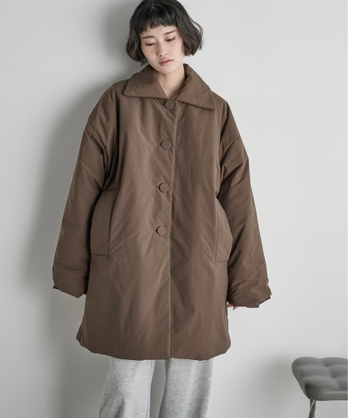 ストールセットミドルパフジャケット（ダウンジャケット/コート）｜THE