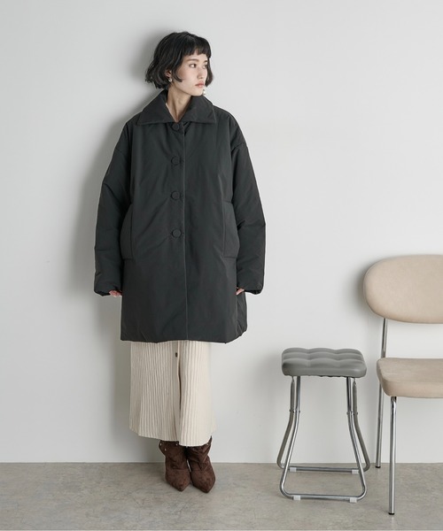 ストールセットミドルパフジャケット（ダウンジャケット/コート）｜THE