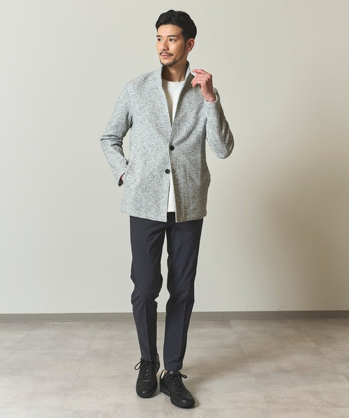 TETE HOMME(テットオム)の「ジオメトリックジャガードロンT(Tシャツ/カットソー・メンズ・ホワイト/グリーン/グレー・MEDIUM/LARGE/X-LARGE)」の17枚目の写真
