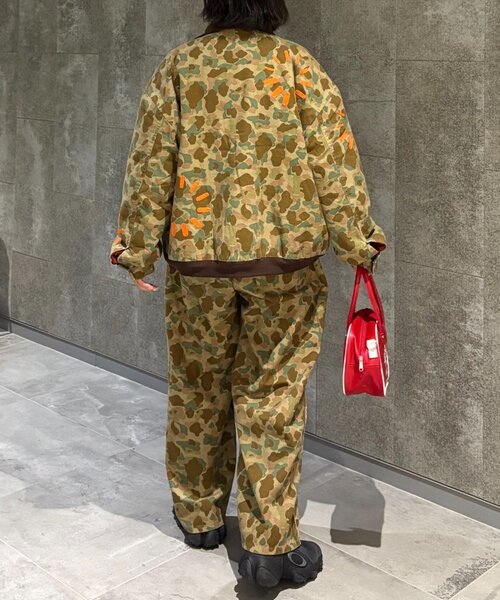 SOUNDSGOOOOD（サウンズグッド）の「【SOUNDS GOOOOD】加工ダックフリンジパンツ（チノパンツ・レディース・カーキ・ONE SIZE）」の8枚目の写真