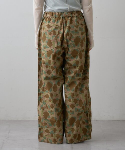 SOUNDSGOOOOD（サウンズグッド）の「【SOUNDS GOOOOD】加工ダックフリンジパンツ（チノパンツ・レディース・カーキ・ONE SIZE）」の12枚目の写真