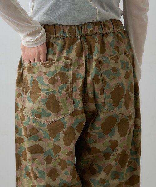 SOUNDSGOOOOD（サウンズグッド）の「【SOUNDS GOOOOD】加工ダックフリンジパンツ（チノパンツ・レディース・カーキ・ONE SIZE）」の15枚目の写真