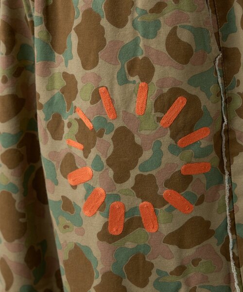 SOUNDSGOOOOD（サウンズグッド）の「【SOUNDS GOOOOD】加工ダックフリンジパンツ（チノパンツ・レディース・カーキ・ONE SIZE）」の16枚目の写真