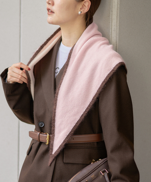 ASAUCE MELER/アソースメレ TRICOLOR SCARF スカーフ AM25FSC266