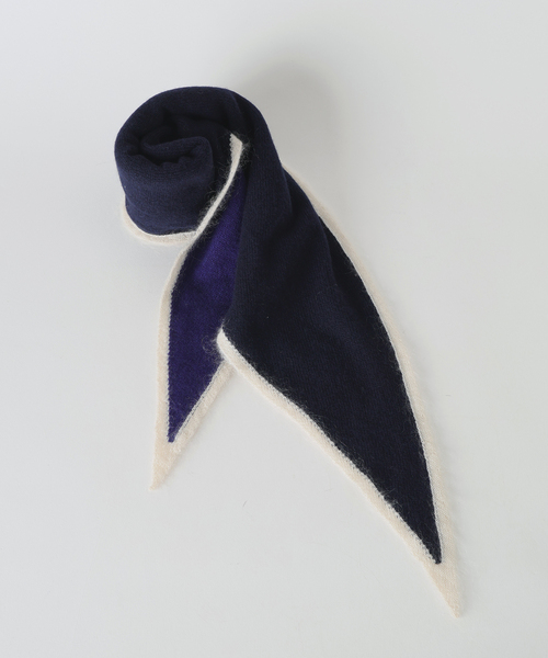 IENA(イエナ)の「ASAUCE MELER/アソースメレ TRICOLOR SCARF スカーフ AM25FSC266(バンダナ/スカーフ・レディース・ピンク/ブルー・FREE)」の18枚目の写真